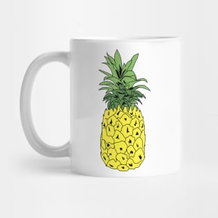 pineapple the sweet in inside Mug